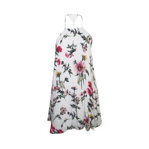 Aakaa NWT White Floral Cutout Sundress
